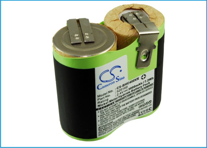 Battery for Black Decker Classic HC421 520102 2.4V Ni MH 3000mAh