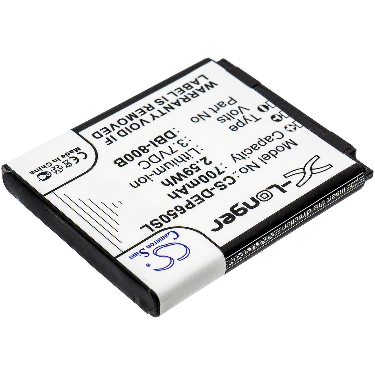 DORO DBC-800D Batterie pour téléphone Easy 500, 506, 508, 509, 510