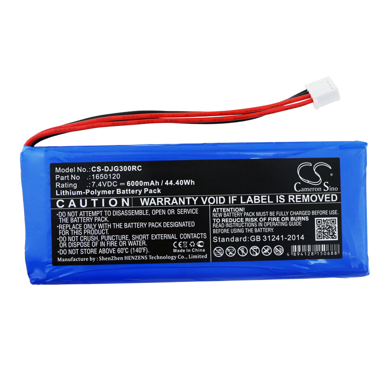 Battery for DJI Phantom 4 Controller 1650120, GL300C, GL300E