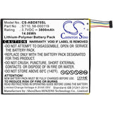 Battery for Amazon SR87MC 26S1008, 58-000119, ST10, ST10A 3.7V Li-Polymer 3800m