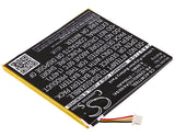 Battery for Acer Iconia One 7 B1-770 KT.0010H.003, PR-329083, PR-329083(1ICP4/9