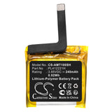 Battery for Amazfit GTS PL412221H 3.85V Li-Polymer 240mAh / 0.92Wh