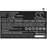 Battery for Vodafone VFD-1400 TLP058B2 3.85V Li-Polymer 5500mAh / 21.18Wh