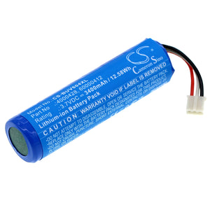 Battery for Burton UV604 LED 4000428, 60000412 3.7V Li-ion 3400mAh / 12.58Wh