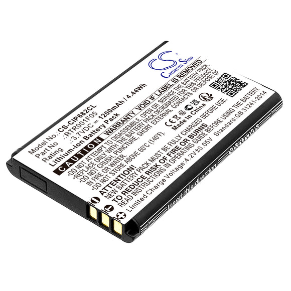 Battery for Cisco IP DECT 6800 RTR001F05 3.7V Li-ion 1200mAh / 4.44Wh