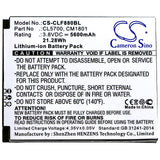 Battery for Cilico F880PEU CL5700, CM1801 3.8V Li-ion 5600mAh / 21.28Wh