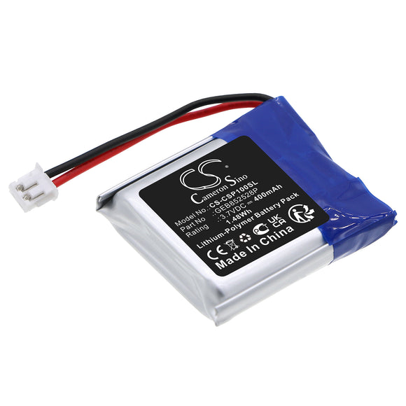 Battery for Conversor Pro Receiver CNPROV1BAT, GEB852528P 3.7V Li-Polymer 400mA