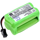 Battery for Clulite Torch B24, CLUB-1, FAN-1, GP13AAH4BMX, GP22AAH4BMX, INT-1 4