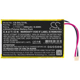 Battery for DigiLand KB 7-inch PR-445585 3.7V Li-Polymer 1800mAh / 6.66Wh