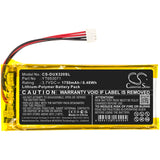 Battery for XDUOO X3 Mark II YT653071 3.7V Li-Polymer 1750mAh / 6.48Wh