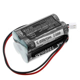 Battery for Exit Light Co LEDR3B BAA48R, BAA-48R 4.8V Ni-MH 1500mAh / 7.20Wh