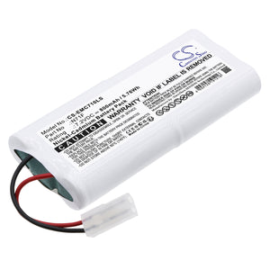 Battery for BIG BEAM EXFL2RWWU 118-0017, 3YAJ7, N71F, OSA026 7.2V Ni-CD 800mAh 