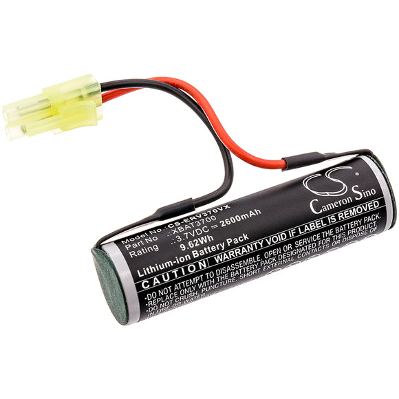 Battery for Shark V3700UK Type 1 XBAT3700 Type 1 3.7V Li-ion 2600mAh / 9.62Wh