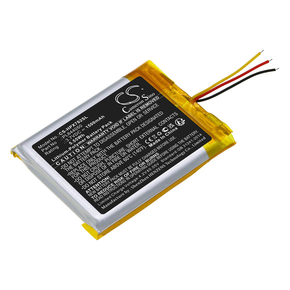 Battery for HyperX Cloud Flight PL644050 3.7V Li-Polymer 1500mAh / 5.55Wh