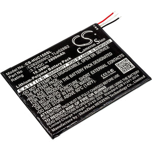 Battery for Alcatel OT-9002A C2820009C2, TLp028B2, TLp028BC, TLp028BD 3.7V Li-P