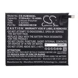 Battery for Huawei Mediapad M3 TD-LTE HB2899C0ECW 3.82V Li-Polymer 5100mAh / 19