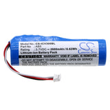 Battery for Intermec CV30-x000D AB5 3.7V Li-ion 2600mAh / 9.62Wh