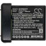 Battery for Kenwood TH-42 PB-32, PB-32H, PB-33, PB-34 6.0V Ni-MH 1000mAh / 6.00