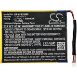 Battery for Leapfrog Epic 7 TLp032CC1 3.7V Li-Polymer 3100mAh / 11.47Wh