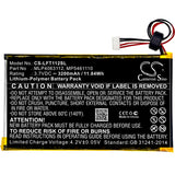 Battery for Leapfrog LeapPad Platinum Kids Learning 800-10067, MLP4063112, MP54