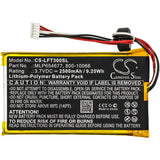 Battery for Leapfrog LeapPad3 800-10066, MLP654677 3.7V Li-Polymer 2500mAh / 9.