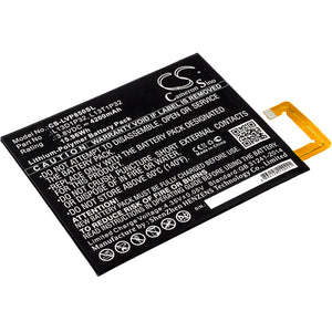 Battery for Lenovo Tab 2 A8-50 L13D1P32, L13T1P32 3.8V Li-Polymer 4200mAh / 15.