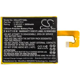 Battery for Lenovo TB-7104F L18D1P31 3.85V Li-Polymer 2650mAh / 10.20Wh