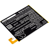 Battery for Lenovo TB-8504F L16D1P34 3.85V Li-Polymer 4850mAh / 18.67Wh