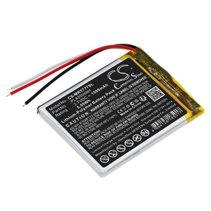 Battery for RoadMate RM7771T-LMB PL435058H 3.7V Li-Polymer 1500mAh / 5.55Wh