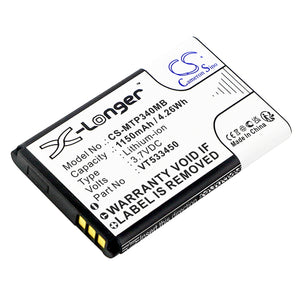 Battery for Motorola Ease 35 VT533450 3.7V Li-ion 1150mAh / 4.26Wh