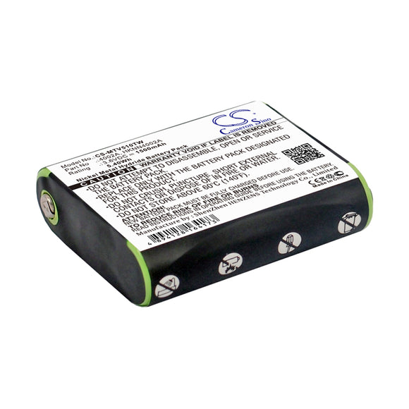 Battery for Motorola T6500R 1532, 4002A, 53615, 56315, AP-4002, AP-4002H, FRS-0