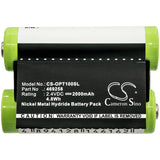 Battery for Optelec Compact Plus 469258, EP-1, LBL-00911A, RFD-01237 2.4V Ni-MH