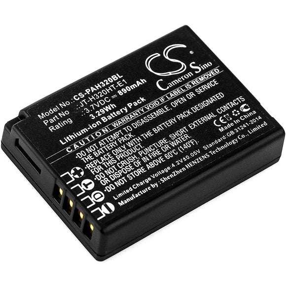 Battery for Panasonic JT-H320HT-E1 JT-H320BT-10, JT-H320HT-E1, JT-H320HT-E2 3.7