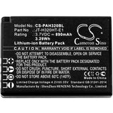 Battery for Panasonic JT-H320HT-E1 JT-H320BT-10, JT-H320HT-E1, JT-H320HT-E2 3.7