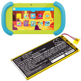 Battery for Ematic PBS KIDS 7-inch Pad NV3854120 3.7V Li-Polymer 3000mAh / 11.1