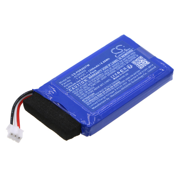 Battery for President Randy 3 ACMR402 7.4V Li-ion 1200mAh / 8.88Wh