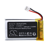 Battery for Poly Savi 7200 3.7V Li-Polymer 240mAh / 0.89Wh