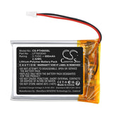 Battery for Philips TAPH805 LFT603040 3.7V Li-Polymer 680mAh / 2.52Wh