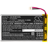 Battery for RCA RCT6773W22B PT425080 3.7V Li-Polymer 1500mAh / 5.55Wh