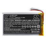 Battery for Rand McNally TND-740 MLP454094 3.7V Li-Polymer 2200mAh / 8.14Wh