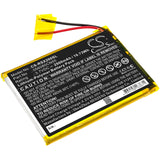 Battery for Oregon Scientific OP0118-13 056080CN55 3.7V Li-Polymer 2900mAh / 10