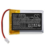 Battery for SportDog SD-1275E SDT54-16749 7.4V Li-Polymer 500mAh / 3.70Wh