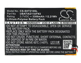 Battery for Sharp SHT21 UBATIA211AFN3 3.7V Li-Polymer 3300mAh / 12.21Wh