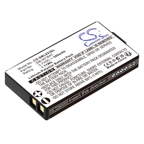 Battery for SIMOLIO SM-905TV SM-001BAT 3.7V Li-Polymer 300mAh / 1.11Wh