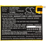 Battery for Samsung SM-T290 SWD-WT-N8 3.85V Li-Polymer 5100mAh / 19.64Wh