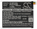 Battery for Samsung SM-P355 EB-BT355ABE 3.7V Li-Polymer 4000mAh / 14.80Wh