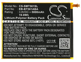 Battery for Samsung SM-T561 EB-BT561ABA, EB-BT561ABE 3.8V Li-Polymer 5000mAh / 