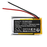 Battery for Sony Playstation PS3 3D Glasses LIS1611HNPC 3.7V Li-Polymer 90mAh /