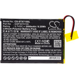 Battery for SmarTab ST7150 GSP3070100 3.7V Li-Polymer 2500mAh / 9.25Wh