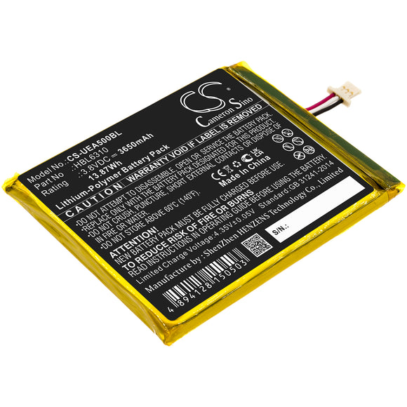 Battery for Urovo i6310C HBL6310 3.8V Li-Polymer 3650mAh / 13.87Wh